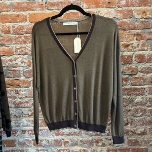 Parker Blue Cashmere Sweater